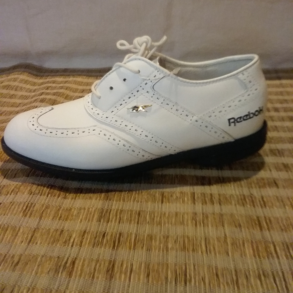 Reebok Leather Womens Cleats White